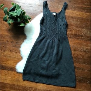 [h81] Sweater Knit Dress